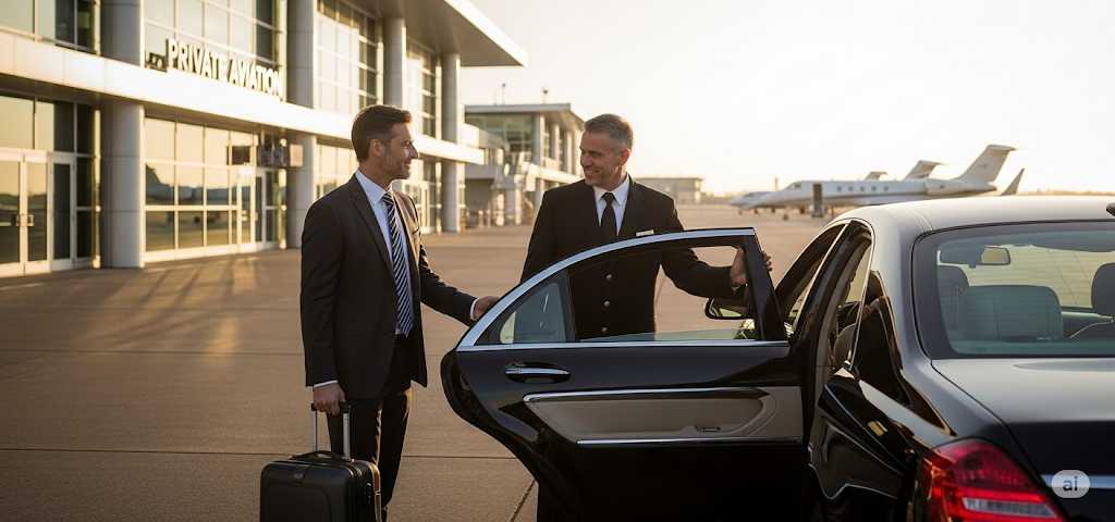 Luxury executive chauffeur service in Dubai and Abu Dhabi with Starway Limousine for business travel