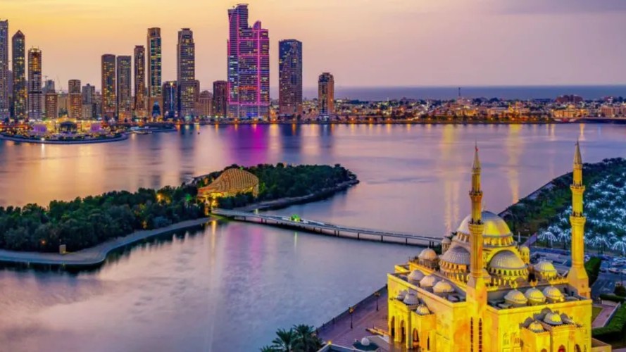 Sharjah cultural heritage and museum view